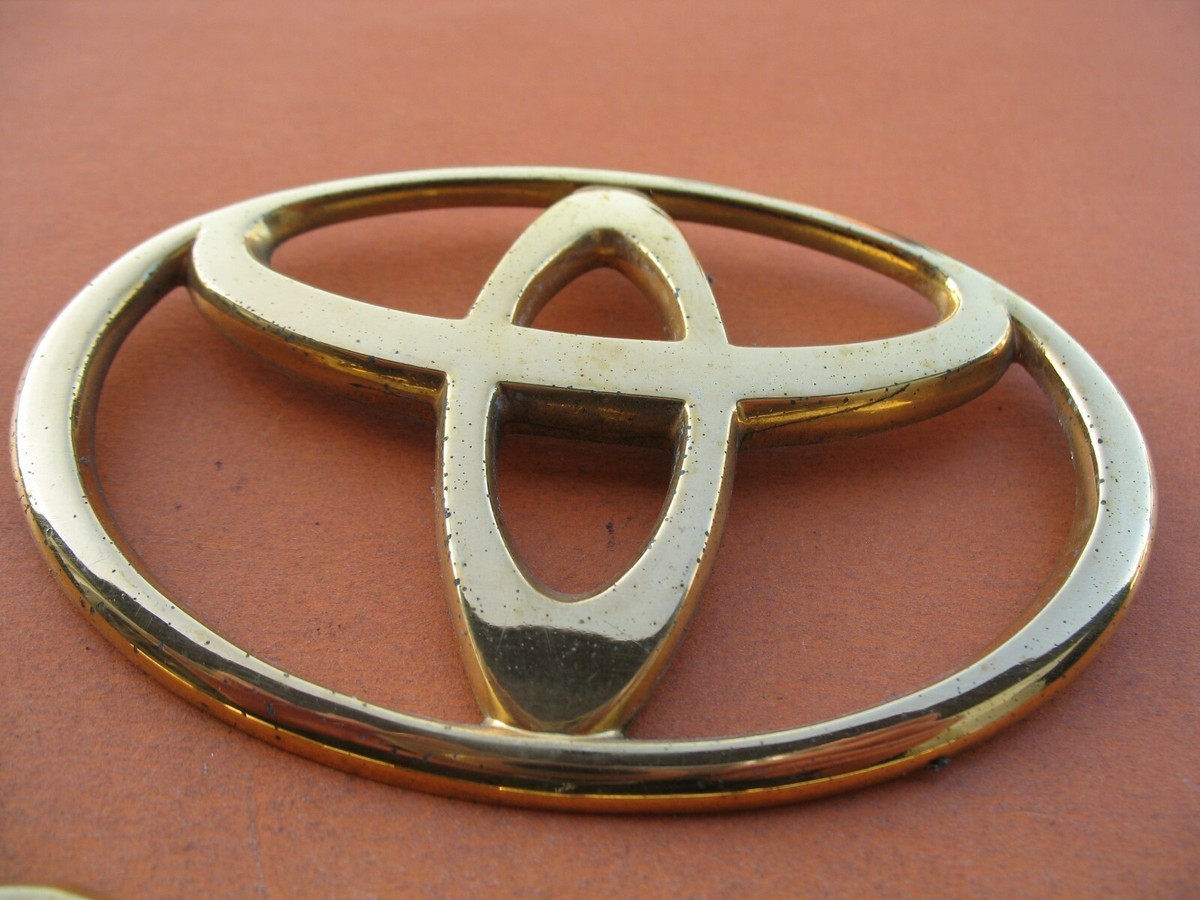 AVALON SYMBOL アバロン 1995 TOYOTA AVALON XL REAR LID GOLD EMBLEM LOGO BADGE SIGN SYMBOL