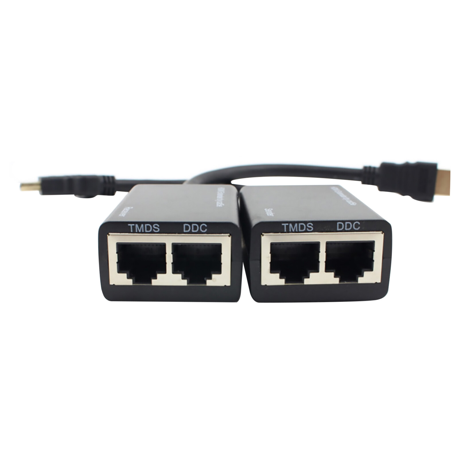 30M 98ft HDMI Extender Balun with Cat5e/CAT6 Cable for 1080p Sender/Receiver