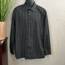 MS2 Gap men  s long sleeve button-down casual/dress shirt size large