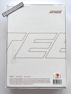 ATEEZ TREASURE EP.FIN All To Action Z ver. CD + Photobook +