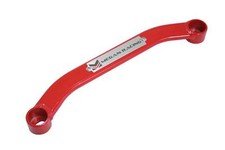 MEGAN REAR LOWER TIE BAR FOR 12 13 14 15 HONDA CIVIC 4DR FB (INCL. Si) - RED