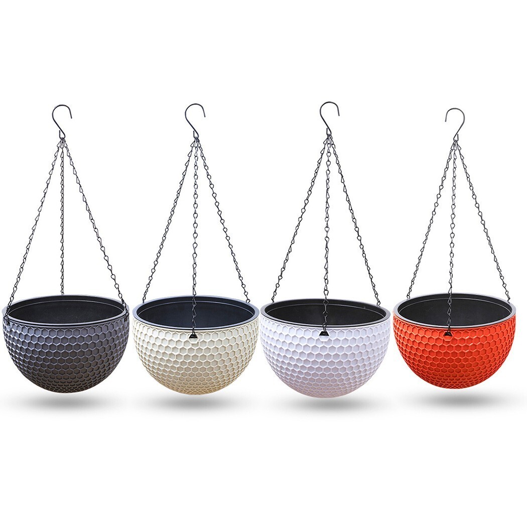 Artificial Hanging Flower Basket for Indoor or Outdoor Garden Decor