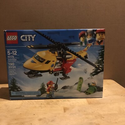 LEGO Town City Hospital 60179 Ambulance Helicopter Retired, NEW SEALED! 