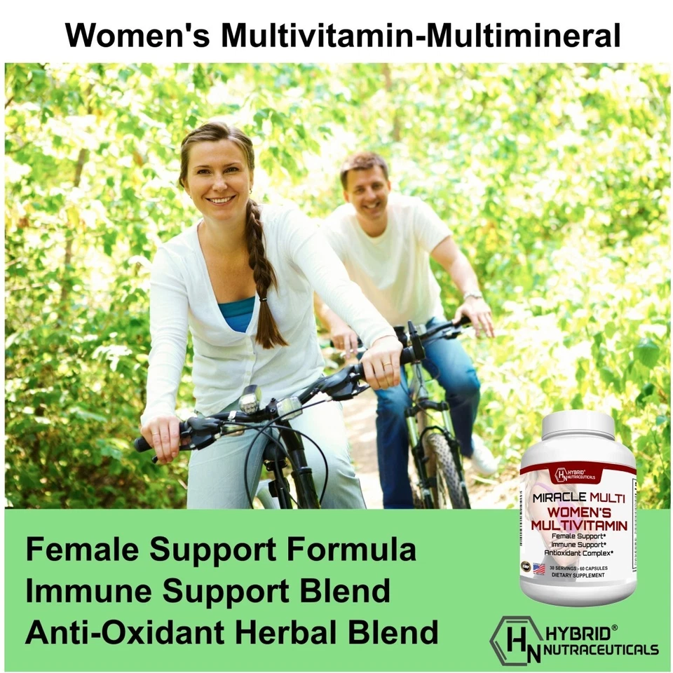 Multivitamin for Women - Blended Vitamin & Mineral Supplement, Immune Support - Image 2 of 4