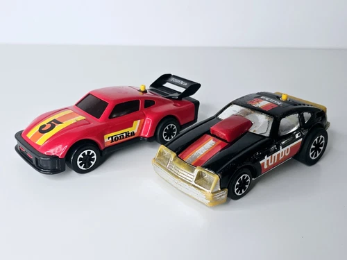 Lot Of 2 - Tonka Clutch Poppers Red/Black - Non-Working