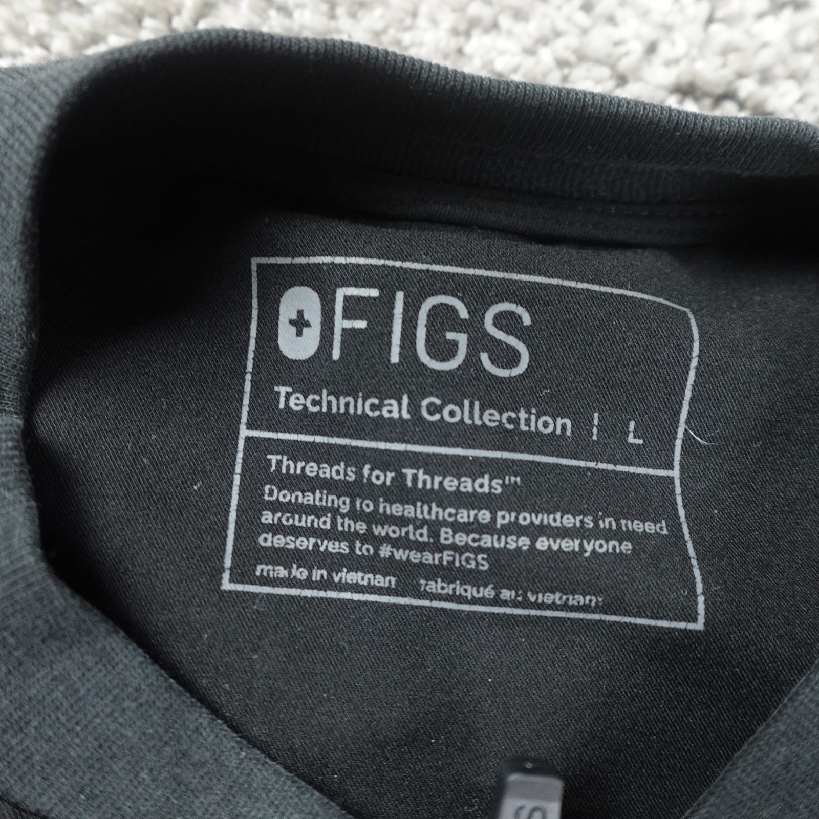 FIGS Jacket Technical Womens Large Collection Scr… - image 3