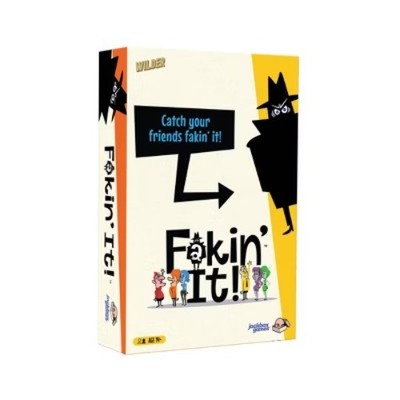 Wilder Games Jackbox: Fakin' It Card Game: Creative Thinking Party Game
