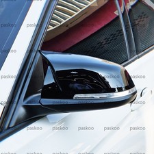 Glanzschwarz M-Look Au�enspiegelkappen f�r BMW 2er M235i M240i 220i 230i F22 F23
