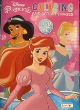 Disney Princess: Coloring Book for Kids.  Activity Book for Girls - 400 Pages
