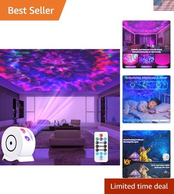 41-Mode Galaxy Projector for Bedroom - Remote Control Starry Night Light