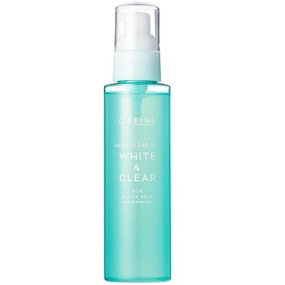 CEFINE Beauty Pro Herbal Clear Gel White & Clear 120ml Japan