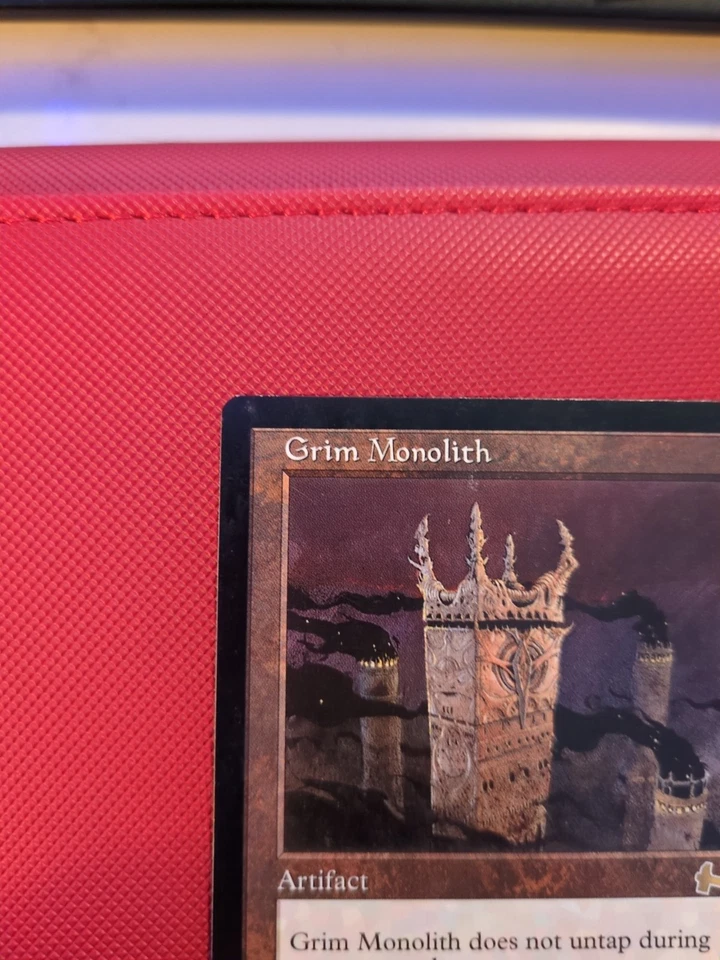 Grim Monolith Urza's Legacy MtG Magic LP/MP - Image 3 of 4