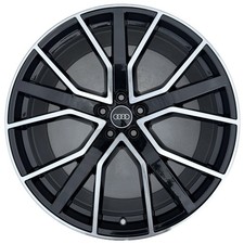 AUDI RS6 21” C7 4G DIAMOND CUT ALLOY WHEEL ANTHRACITE BLACK OEM ET25 4G0601025CL