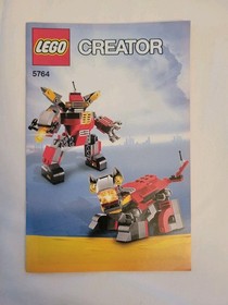 LEGO Creator #5764 Rescue Robot (2011) Complete With 1 Booklet
