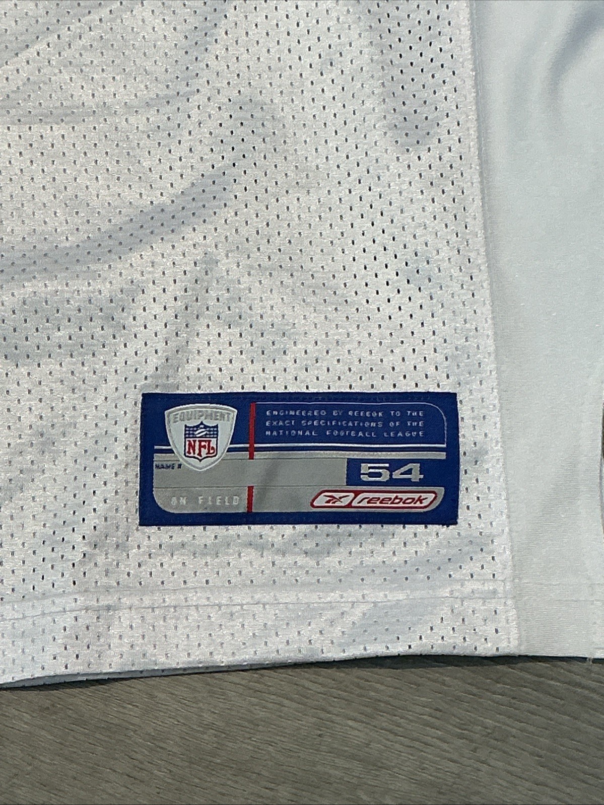 New White Reebok Adult Washington Redskins Eric Gardner Size 54 Jersey thumbnail 2