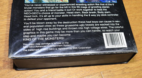 King Of The Monsters Neo Geo AES US Version Dog Tag U.S. Seller