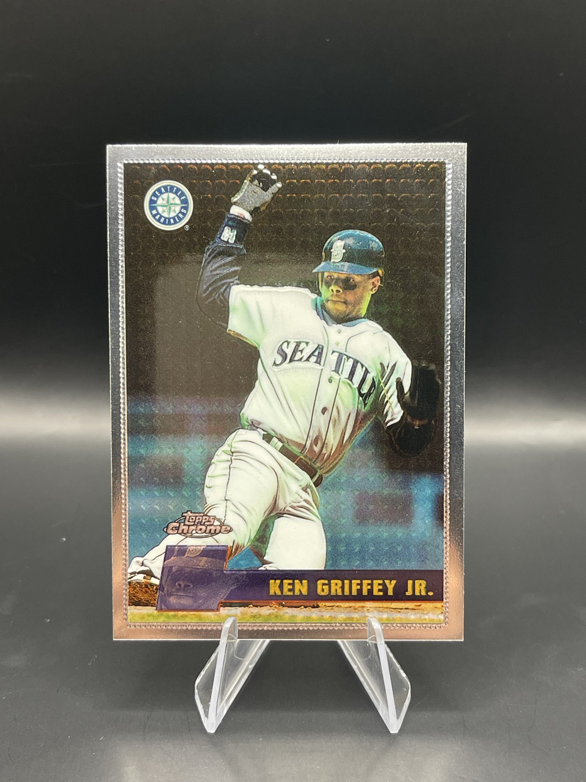 1996 Topps Chrome - Ken Griffey Jr #70