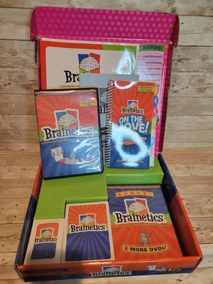 Brainetics: A Breakthrough Math and Memory System (5 DVDs & Cards) Complete Box