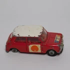 Vintage Corgi Toys 333 BMC Mini-Cooper S Red #21 RAC Sun Rally Diecast Car