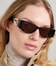 NEW Gucci GG1824S-002 Sunglasses 0mm 100 Authentic