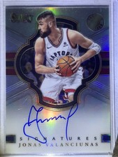 2017-18 Panini Select - Signatures Jonas Valanciunas #SIG-JV /99 (AU)