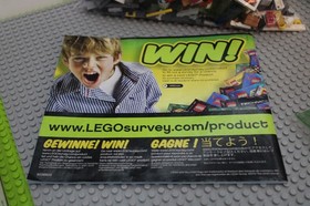 Lego (60009) City, Helicopter Arrest, Used, 100% Complete W/Manuals, No Box