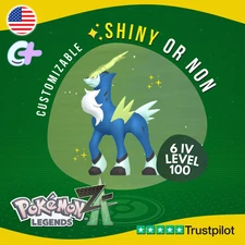 Cobalion Shiny or Non 6 IV Pokémon Legends Z-A Competitive Customizable ZA Z A