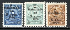 Stamps Paraguay, Scott # L3-L5 Mint VLH, complete set