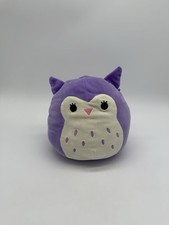 Kellytoy Squishmallows 10" Holly Owl Purple Plush Stuffed Animal