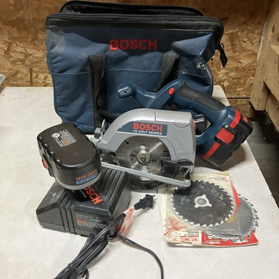 #ad #ad Bosch Power Saw Set CCS180B Circular Reciprocating Saws Accessories Bag $90.00