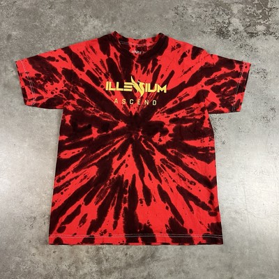 Illenium Ascend T Shirt Adult Small Red Music EDM DJ Preowned