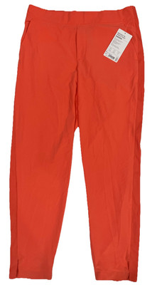 Athleta Brooklyn Mid Rise Ankle Pants Women s Size 8 Sunset Glow Coral NWT