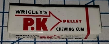 Rare Full Pack c1960s Wrigley's P.K. Pellet Gum Unopened Chewing Gum PK 10 Piece