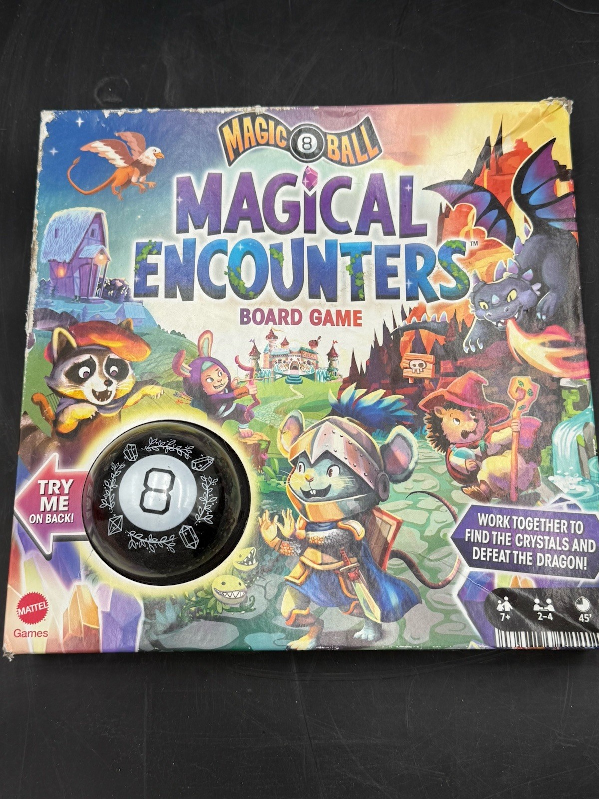Mattel Magic 8 Ball Board Game New