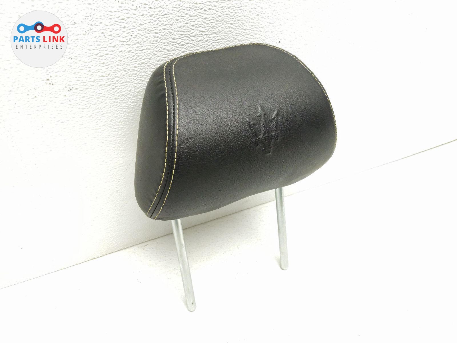 2007-17 MASERATI GRANTURISMO REAR SEAT HEADREST OUTER PAD HEAD REST NERO M145