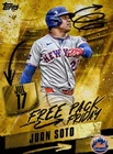[DIGITAL] Topps Bunt - Juan Soto - Free Pack Friday 26 S2 Jul 17 Gold