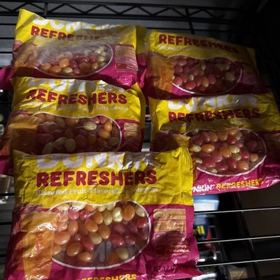 5 BagsDunkin Refreshers 4 Blended Fruit Flavors- Jelly Beans Candy ~ Exp 12/2026
