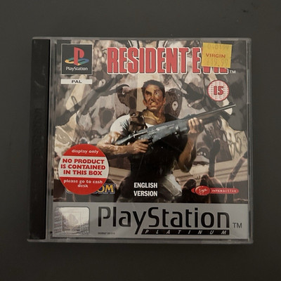 Capcom Resident Evil Platinum PAL für Sony PlayStation 1 (PS1) inkl. Handbuch