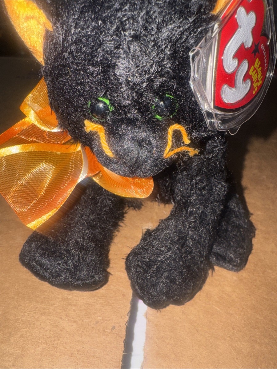 Ty Beanie Baby Moonlight The Cat With Tag Retired DOB May 13th