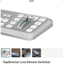 NEW TopDirector Multicam Live Stream Switcher For iOS/iPad NDI/SRT/UVC/RTSP