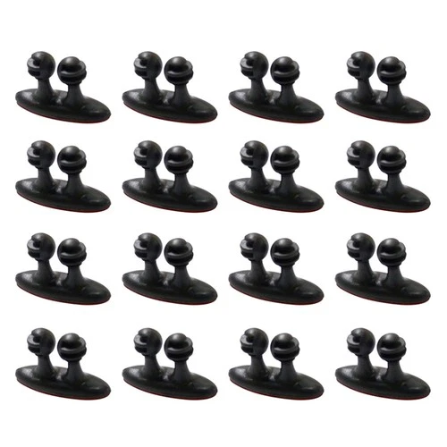 16 Pcs Fahrzeugkabelbaumklemme Ladekabel-Organizer Mini-Kabelclips