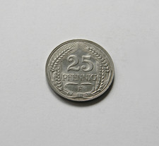 KAISERREICH: 25 Pfennig 1909 F, J. 18, pr&auml;gefrisch/unc.
