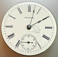  18 Size WALTHAM 7J Gr. 18 M. 1883 Pocket Watch Movement Repair M12