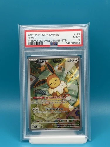 PSA 9 - 2025 POKEMON SVP EN EEVEE PRISMATIC EVOLUTIONS ETB