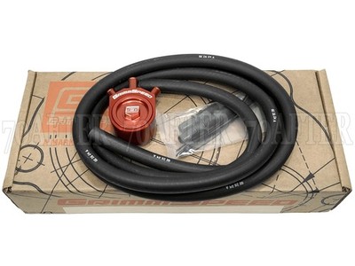 GrimmSpeed Air Oil Separator AOS for 08-14 WRX 05-09 LGT [Red]