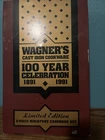 1991 Wagner Cast Iron Cookware 100 Year Anniversary 5 Piece Miniature Boxed Set