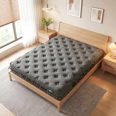 Double Black stripes 10 Inch Pocket Spring Mattress - Stainless Steel Springs,