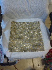 2 Beaded 14 Square Placemats New With Tag