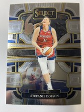 2024 Panini Select WNBA - Concourse Stefanie Dolson #9 Silver Prizm