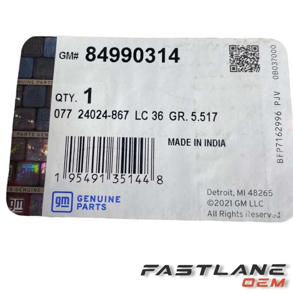 Chevrolet Silverado 2500 HD 2003-2022 eje de engranaje piñón nuevo OEM 84990314 Foto 2 de 4